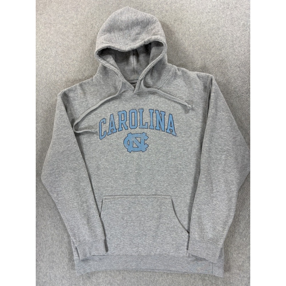 North Carolina Tar Heels Screened Logo Campus Hoodie Sweatshirt (Men's Large)